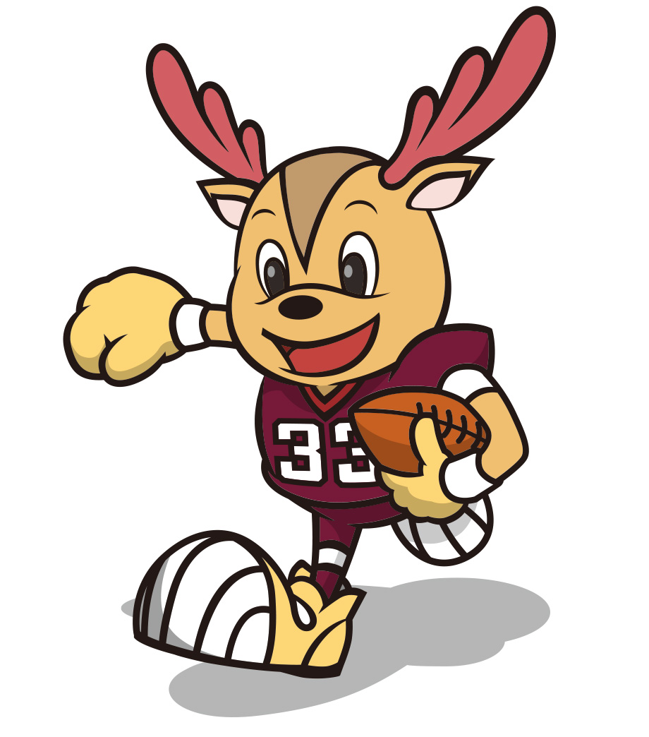 胎内ディアーズのマスコット（DEERくん）画像